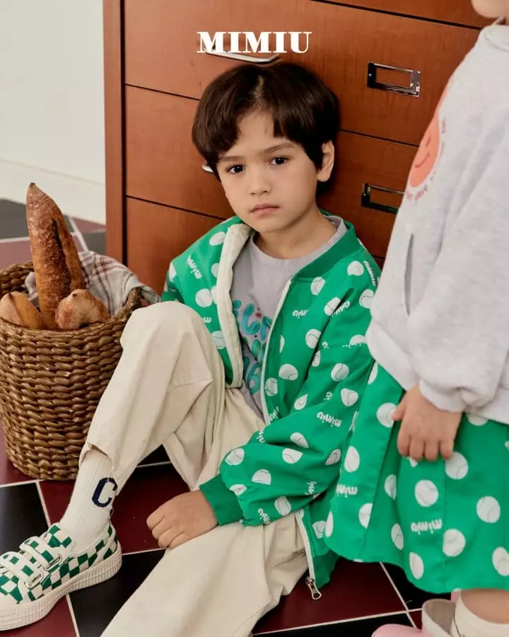 Mimiu - Korean Children Fashion - #fashionkids - Spring Wind Baseball Jumper