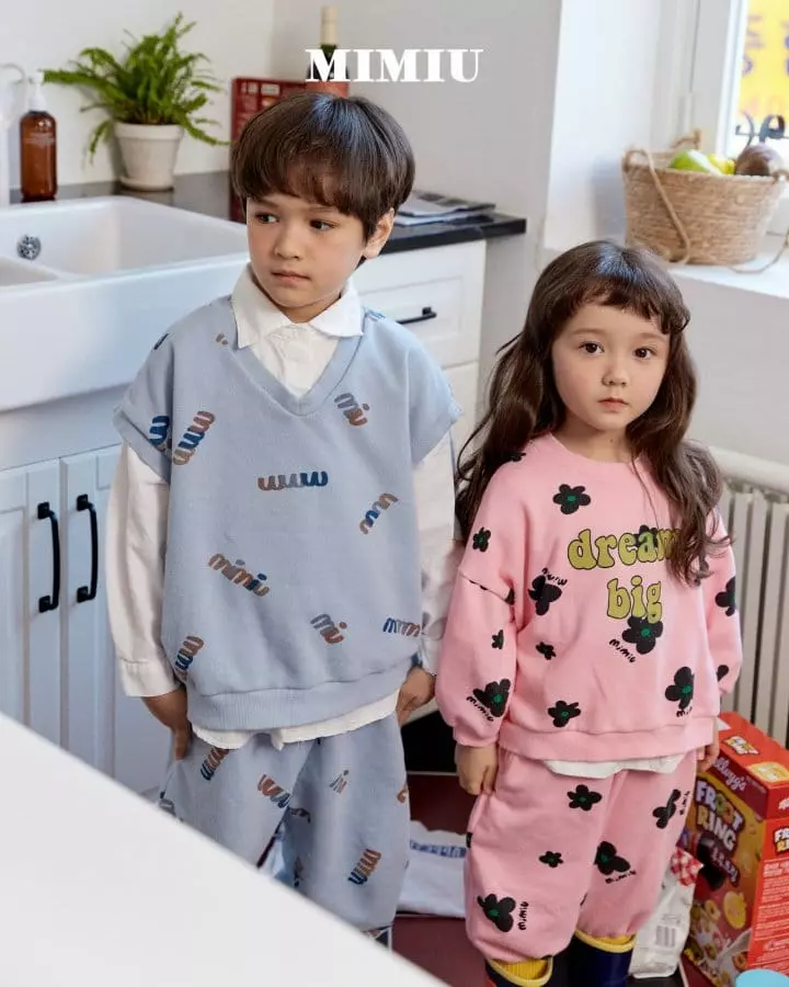 Mimiu - Korean Children Fashion - #kidsshorts - Mimiu Tie Vest - 5