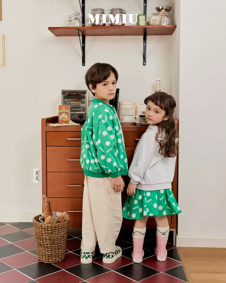 Mimiu - Korean Children Fashion - #kidsshorts - Double Smile Hoody Tee - 8
