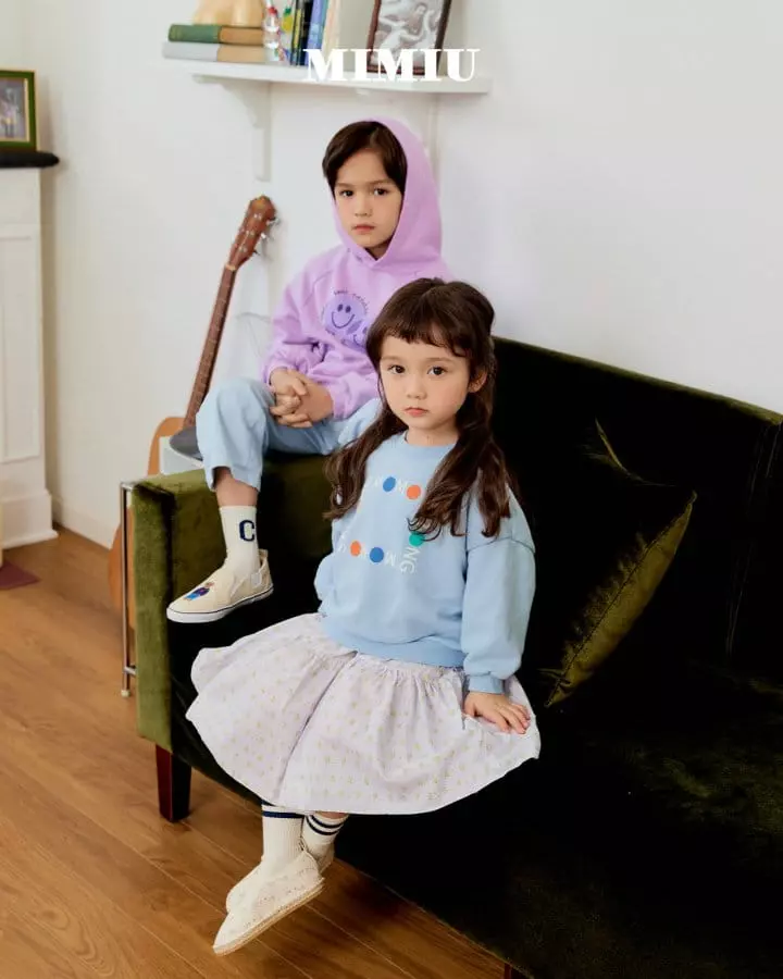 Mimiu - Korean Children Fashion - #kidsstore - Color Dot Sweatshirt - 11