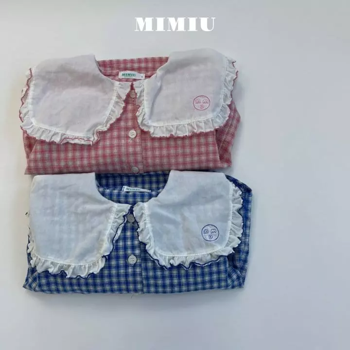Mimiu - Korean Children Fashion - #kidzfashiontrend - Mimiu Big Collar Blouse - 11