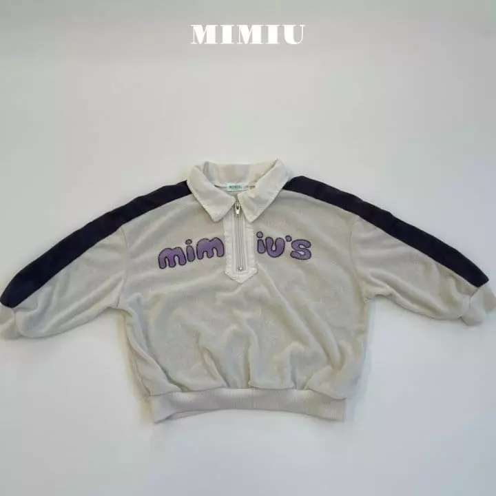 Mimiu - Korean Children Fashion - #kidzfashiontrend - Towel Anorak Sweatshirt - 9
