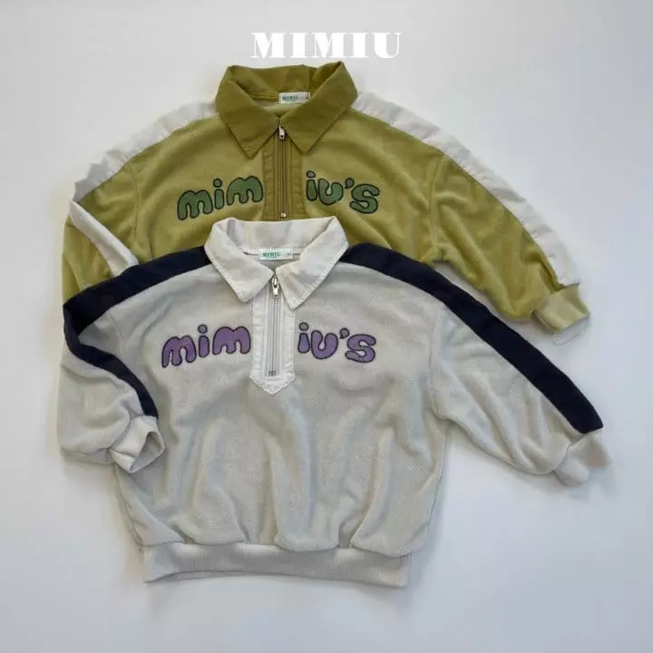 Mimiu - Korean Children Fashion - #littlefashionista - Towel Anorak Sweatshirt - 11