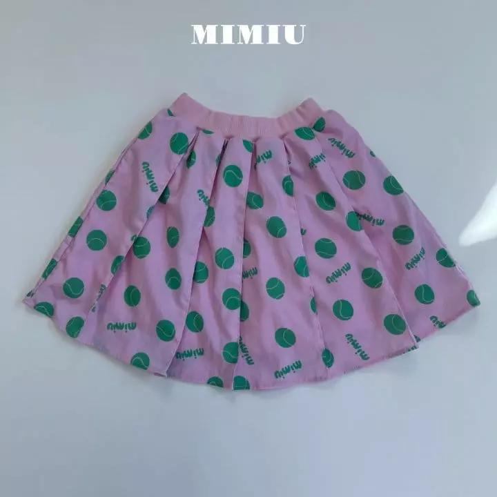 Mimiu - Korean Children Fashion - #magicofchildhood - Tennis Wrinkle Skirt - 12