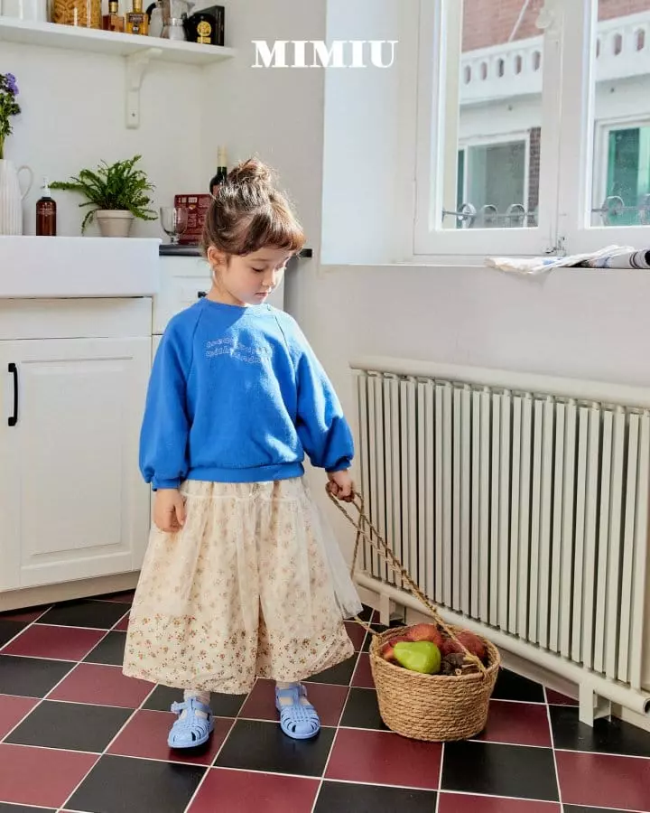 Mimiu - Korean Children Fashion - #magicofchildhood - Red Flower Skirt - 11