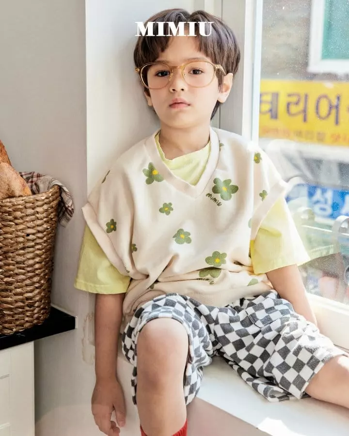 Mimiu - Korean Children Fashion - #magicofchildhood - Mimiu Tie Vest - 10