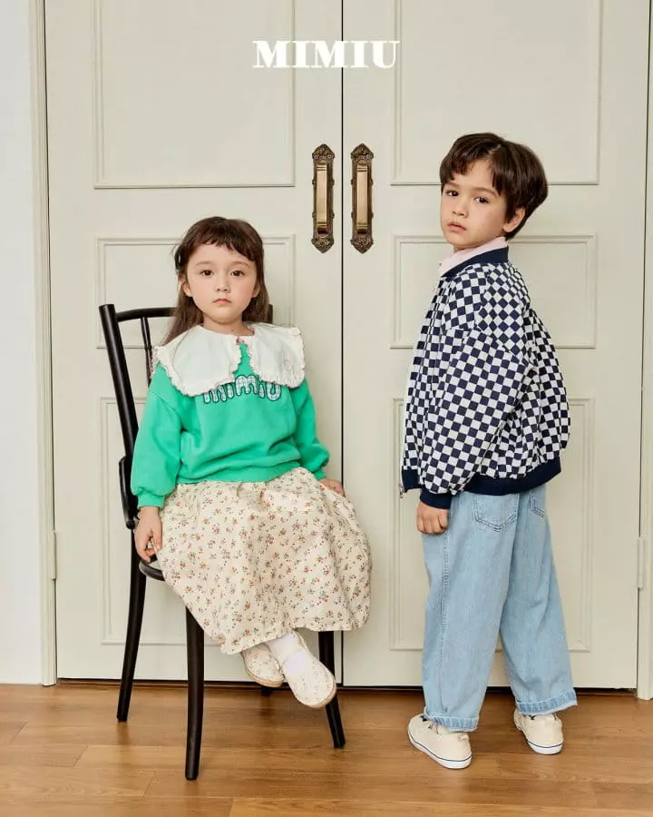 Mimiu - Korean Children Fashion - #magicofchildhood - Spring Wind Baseball Jumper - 7