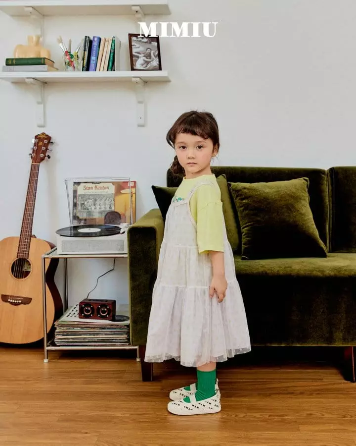 Mimiu - Korean Children Fashion - #magicofchildhood - Sha Sha One-piece - 4