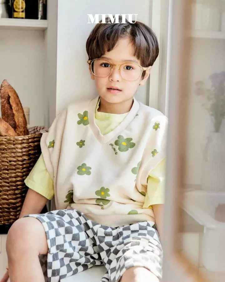 Mimiu - Korean Children Fashion - #minifashionista - Mimiu Tie Vest - 11