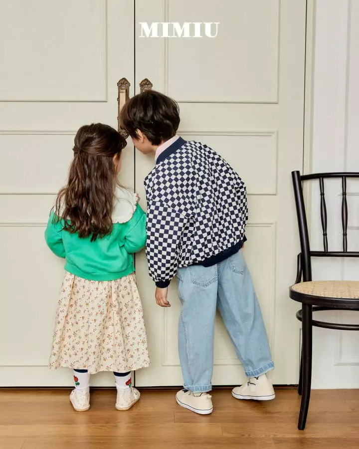 Mimiu - Korean Children Fashion - #minifashionista - Spring Wind Baseball Jumper - 8