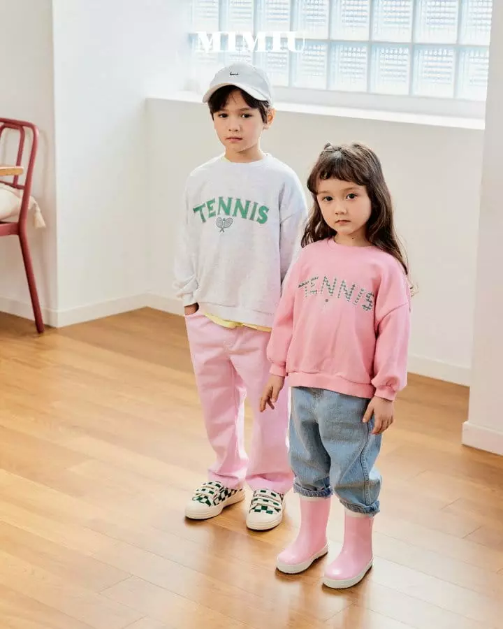 Mimiu - Korean Children Fashion - #prettylittlegirls - Tennis Sweatshirt - 7