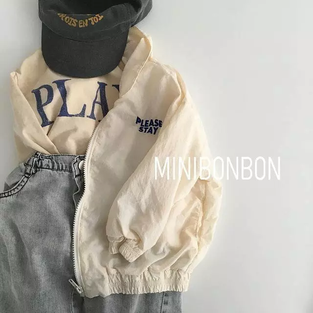 Mini Bongbong - Korean Children Fashion - #childofig - Denim Hoody - 2