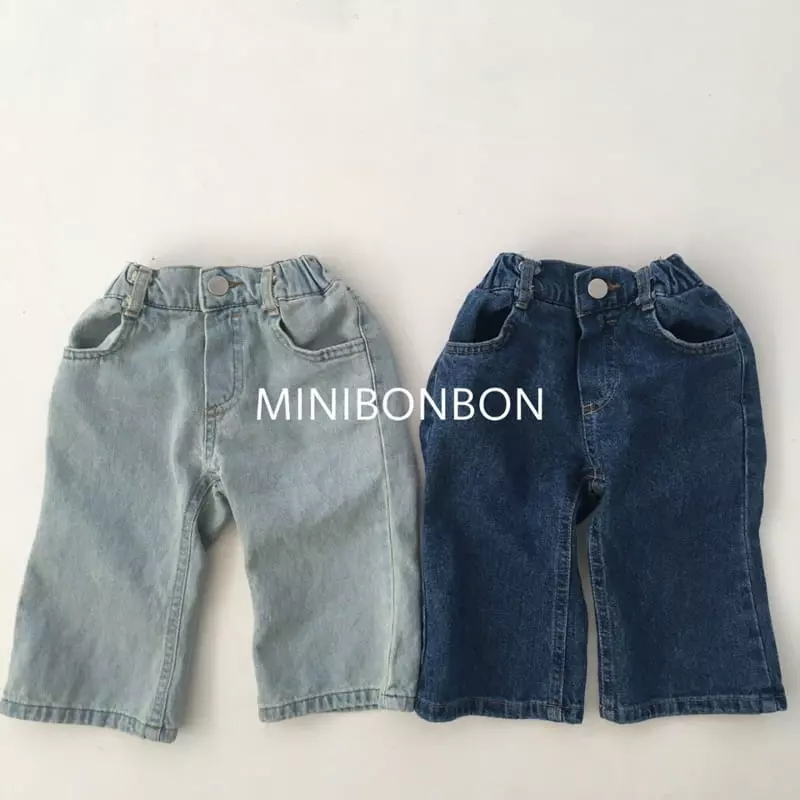 Mini Bongbong - Korean Children Fashion - #childrensboutique - Blue Pants
