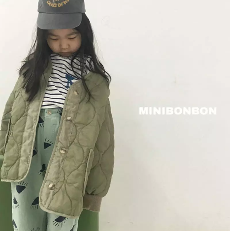 Mini Bongbong - Korean Children Fashion - #kidsshorts - Combi Stripes Tee