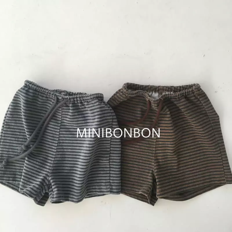 Mini Bongbong - Korean Children Fashion - #toddlerclothing - Dark Shorts