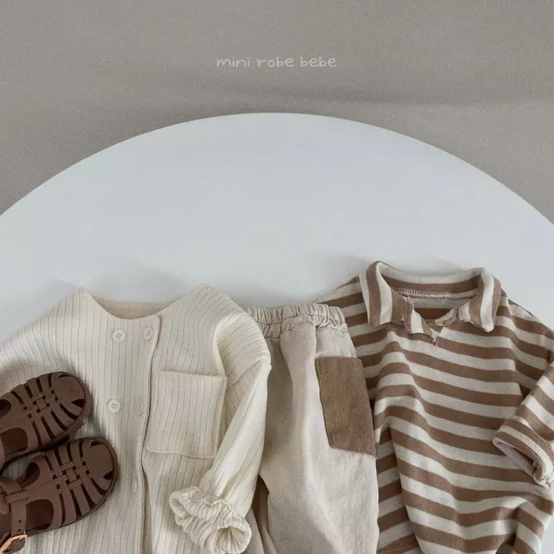 Mini Robe - Korean Baby Fashion - #babyboutique - Pocket Pants - 11