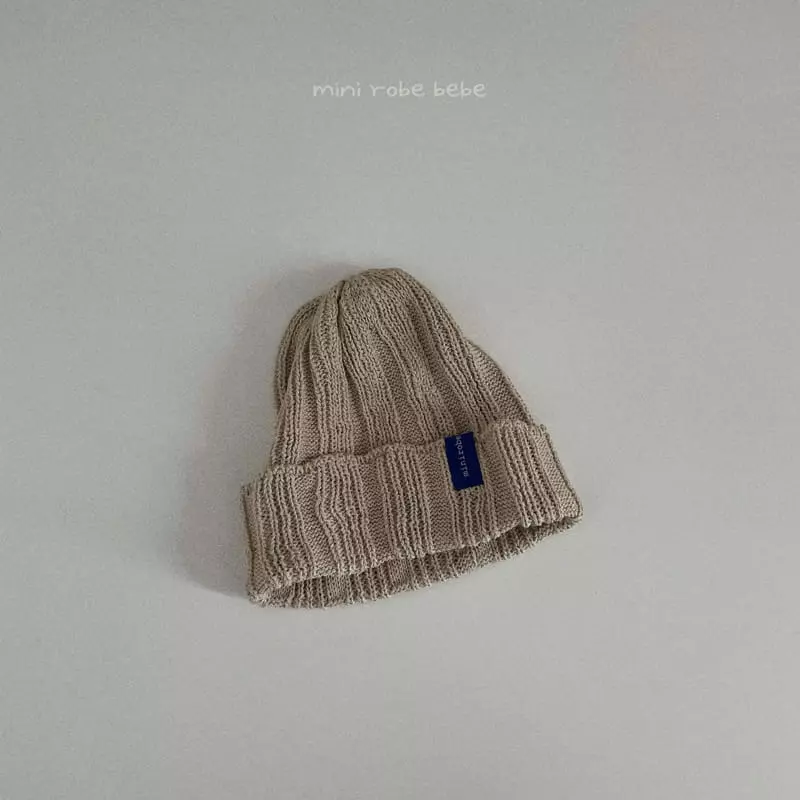 Mini Robe - Korean Baby Fashion - #babyboutiqueclothing - Linen Beanie  - 9
