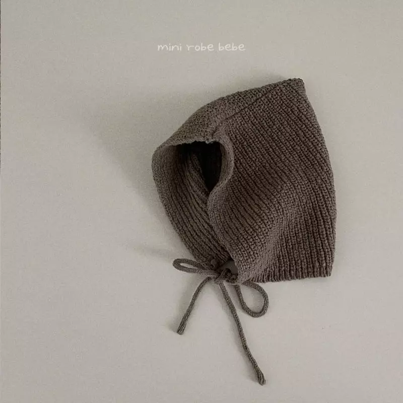 Mini Robe - Korean Baby Fashion - #babyboutiqueclothing - knit Bonnet - 8