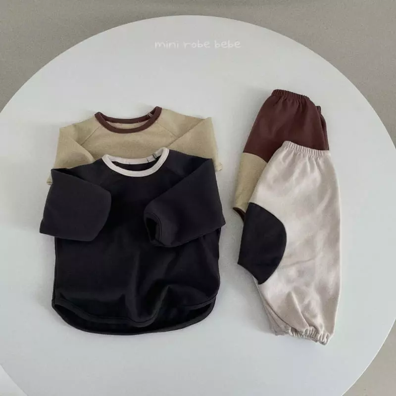 Mini Robe - Korean Baby Fashion - #babyboutiqueclothing - Circle Top Bottom Set