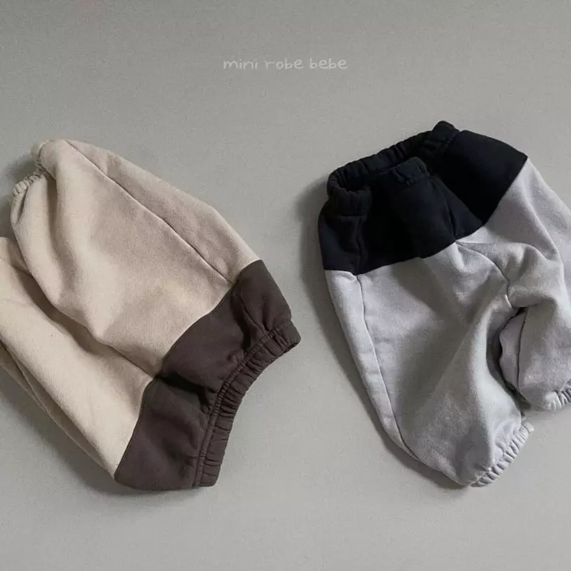Mini Robe - Korean Baby Fashion - #babyfashion - Terry Color Pants