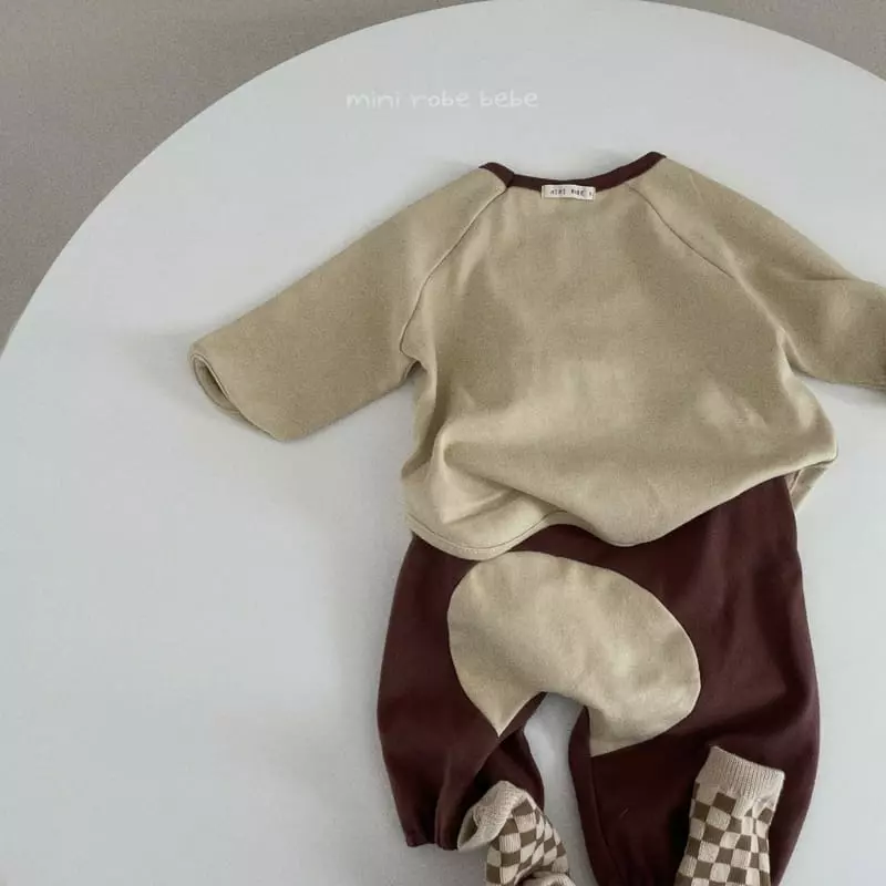 Mini Robe - Korean Baby Fashion - #babyfashion - Circle Top Bottom Set - 4
