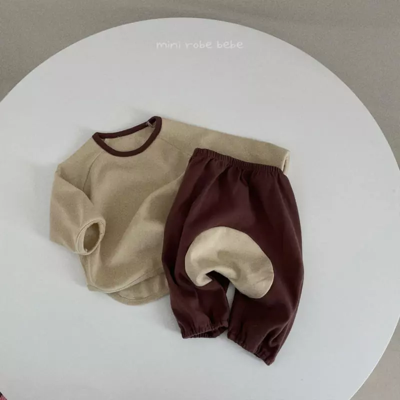 Mini Robe - Korean Baby Fashion - #babygirlfashion - Circle Top Bottom Set - 5