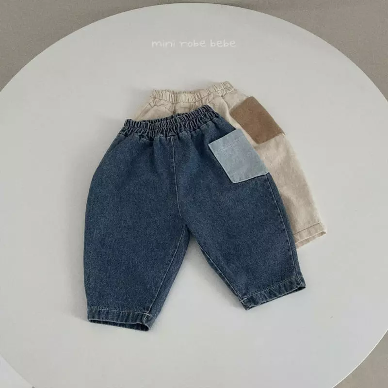Mini Robe - Korean Baby Fashion - #babygirlfashion - Pocket Pants