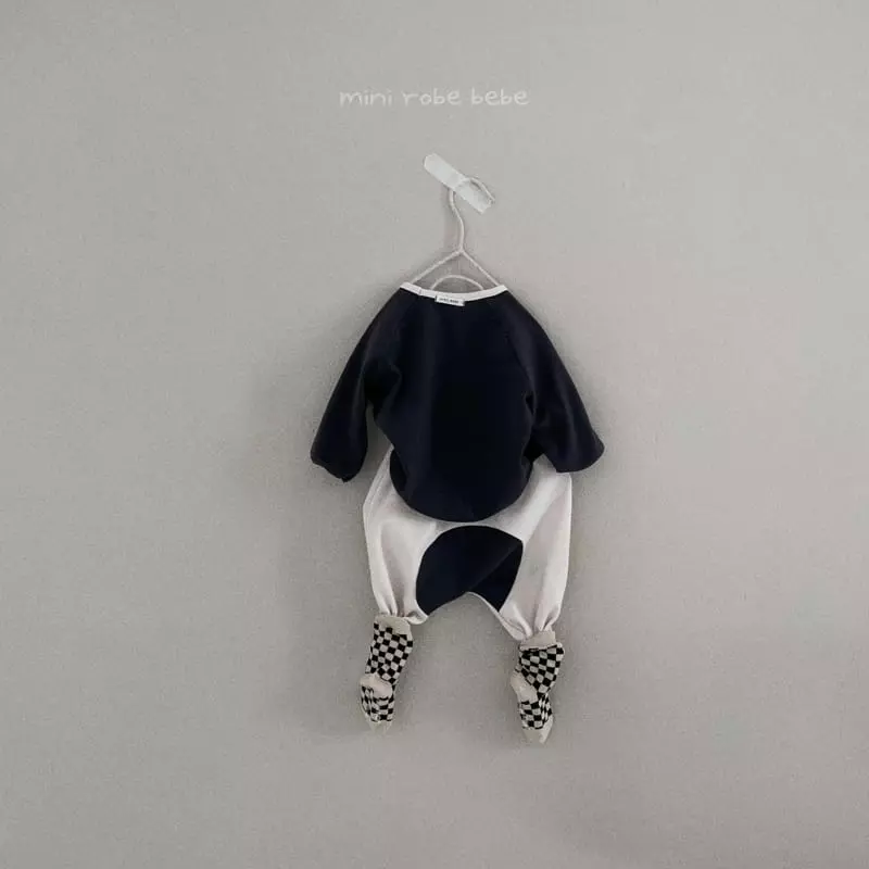 Mini Robe - Korean Baby Fashion - #babylifestyle - Circle Top Bottom Set - 6