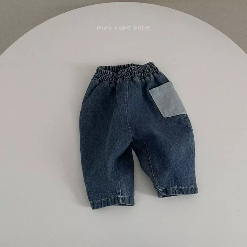Mini Robe - Korean Baby Fashion - #babylifestyle - Pocket Pants - 2
