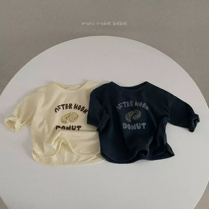 Mini Robe - Korean Baby Fashion - #babylifestyle - Dounut Tee