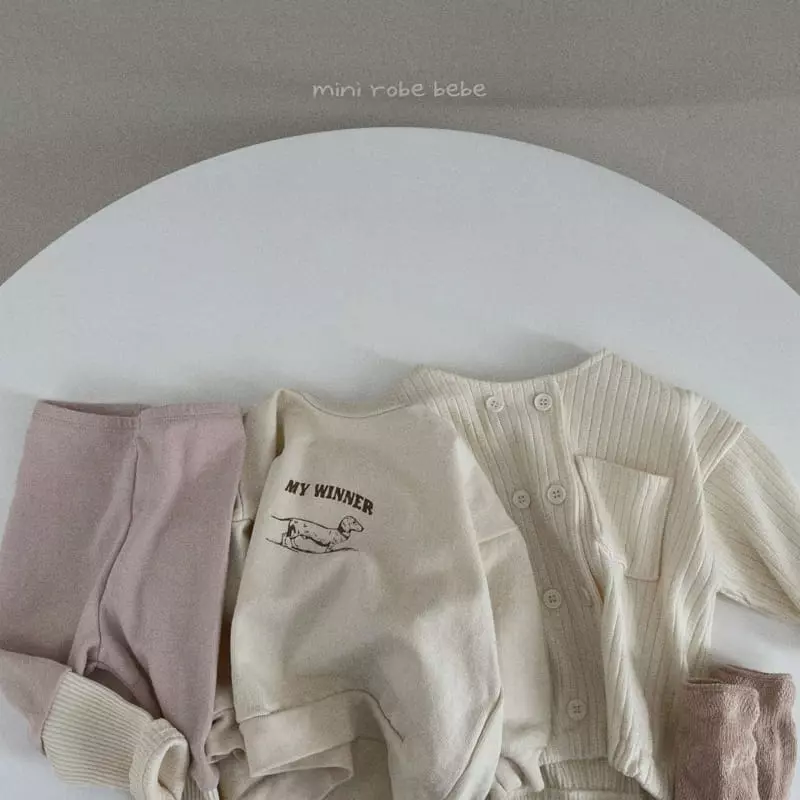 Mini Robe - Korean Baby Fashion - #babyoninstagram - Half Half Leggings - 12