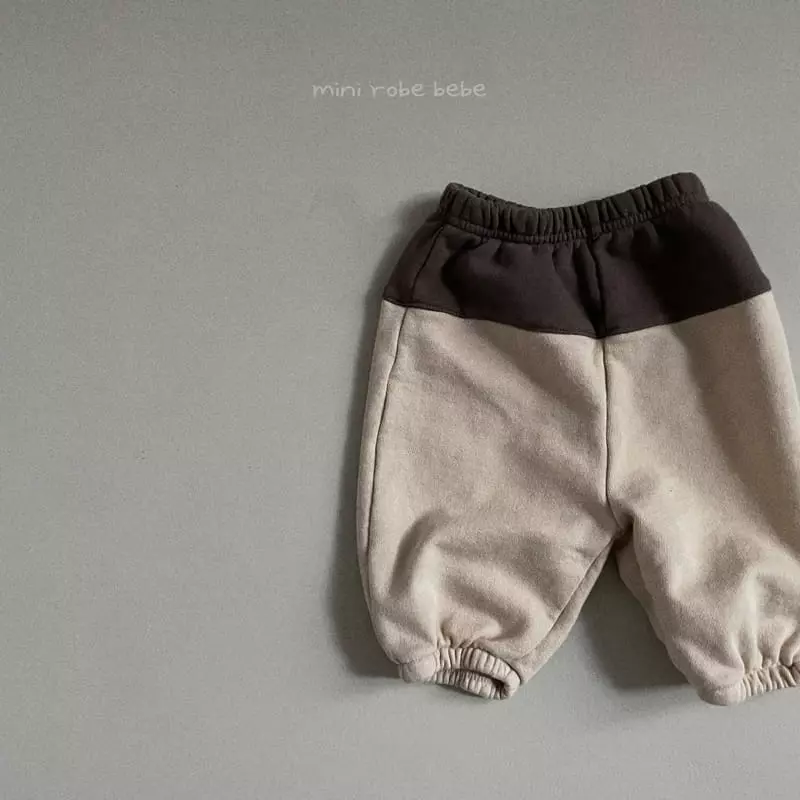Mini Robe - Korean Baby Fashion - #babyoninstagram - Terry Color Pants - 5