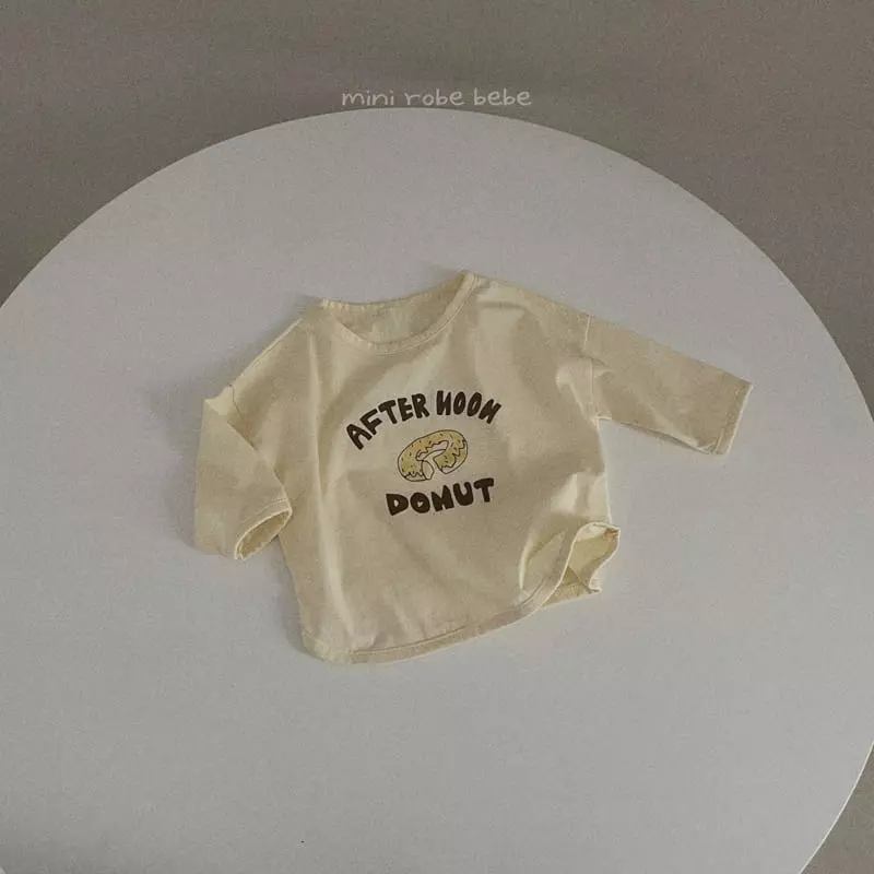 Mini Robe - Korean Baby Fashion - #babyootd - Dounut Tee - 3