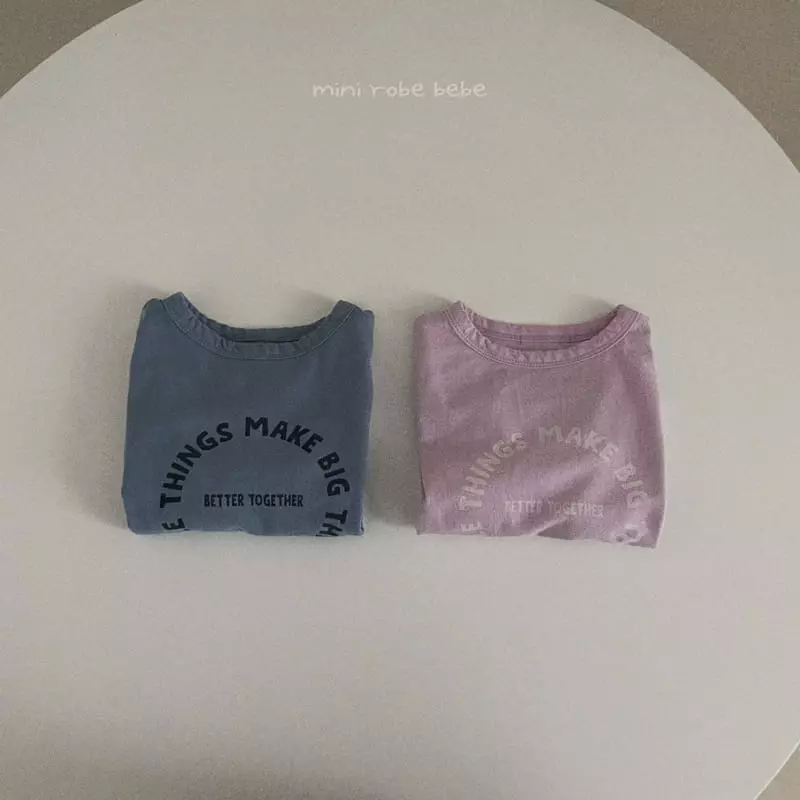 Mini Robe - Korean Baby Fashion - #babyootd - Thinks Tee - 2