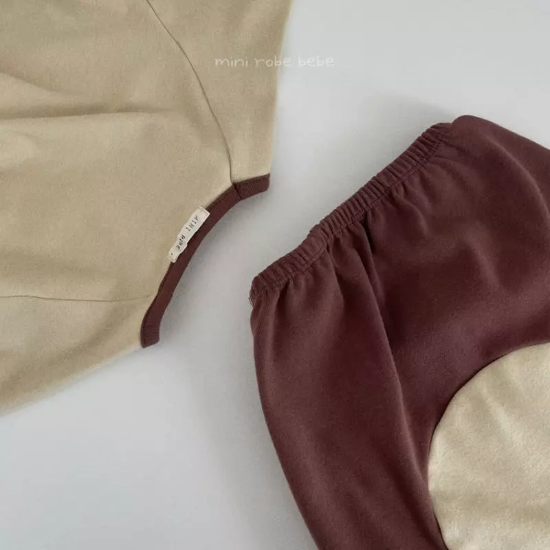 Mini Robe - Korean Baby Fashion - #babyoutfit - Circle Top Bottom Set - 10