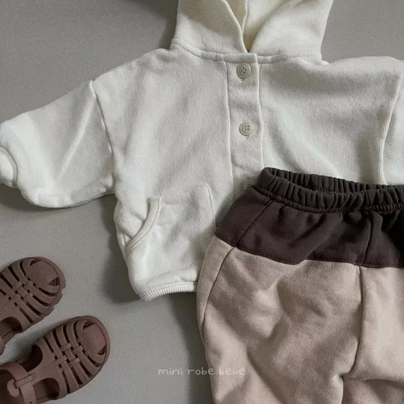 Mini Robe - Korean Baby Fashion - #babyoutfit - Terry Color Pants - 8