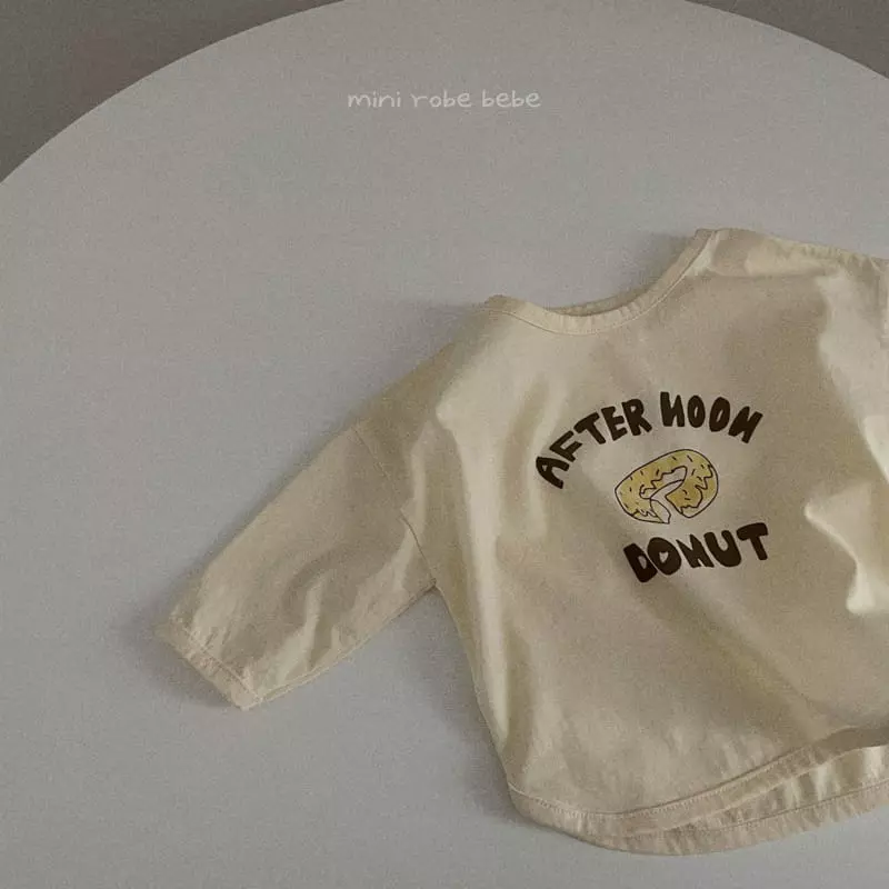 Mini Robe - Korean Baby Fashion - #babyootd - Dounut Tee - 4