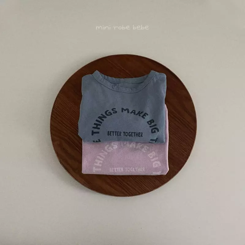 Mini Robe - Korean Baby Fashion - #babyoutfit - Thinks Tee - 3