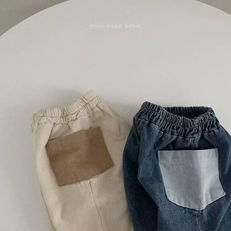 Mini Robe - Korean Baby Fashion - #babywear - Pocket Pants - 7