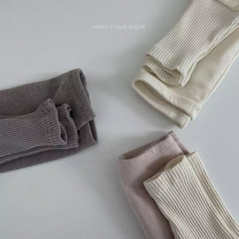 Mini Robe - Korean Baby Fashion - #onlinebabyboutique - Half Half Leggings - 2