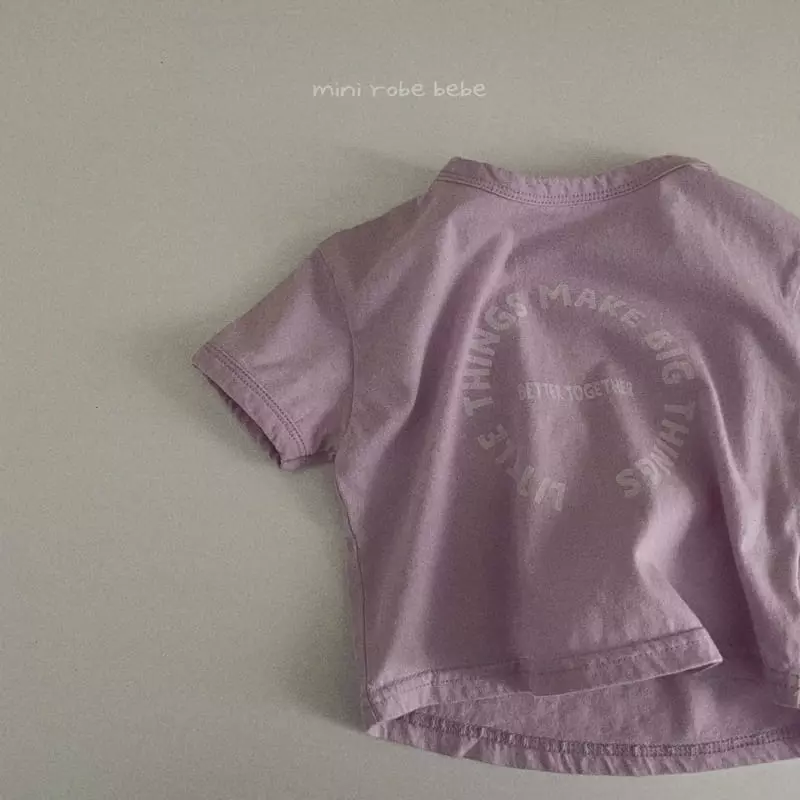 Mini Robe - Korean Baby Fashion - #onlinebabyboutique - Thinks Tee - 6