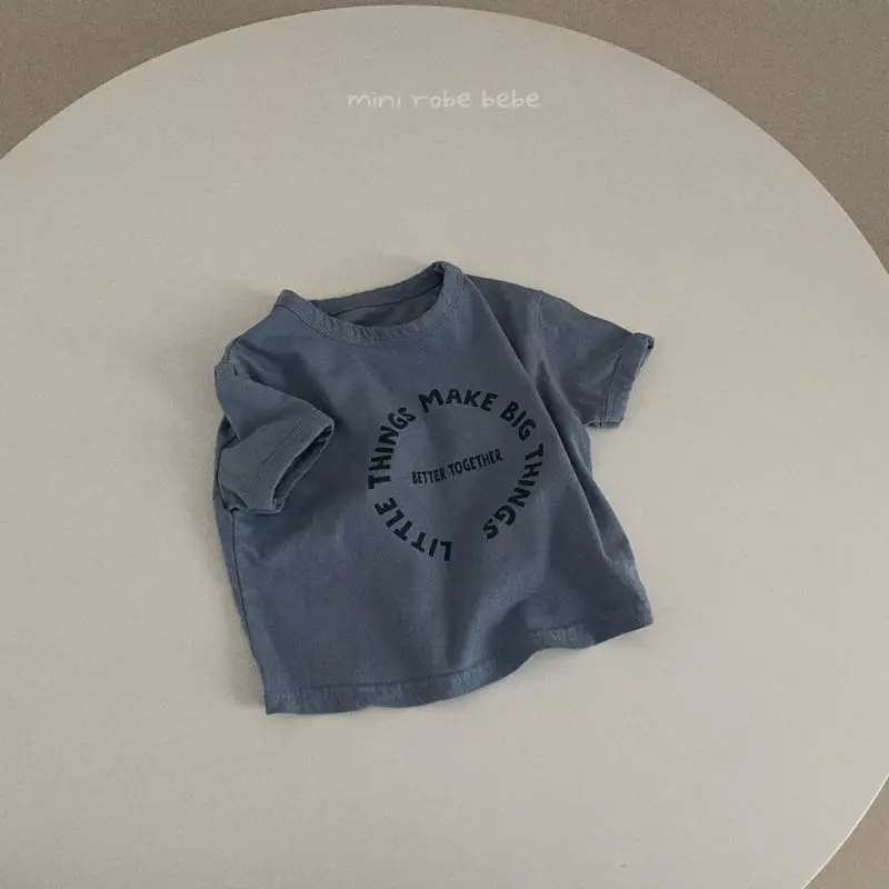 Mini Robe - Korean Baby Fashion - #onlinebabyshop - Thinks Tee - 7