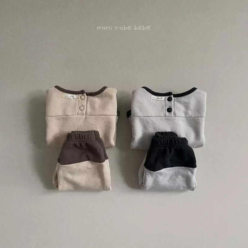 Mini Robe - Korean Baby Fashion - #smilingbaby - Terry Color Pants - 12
