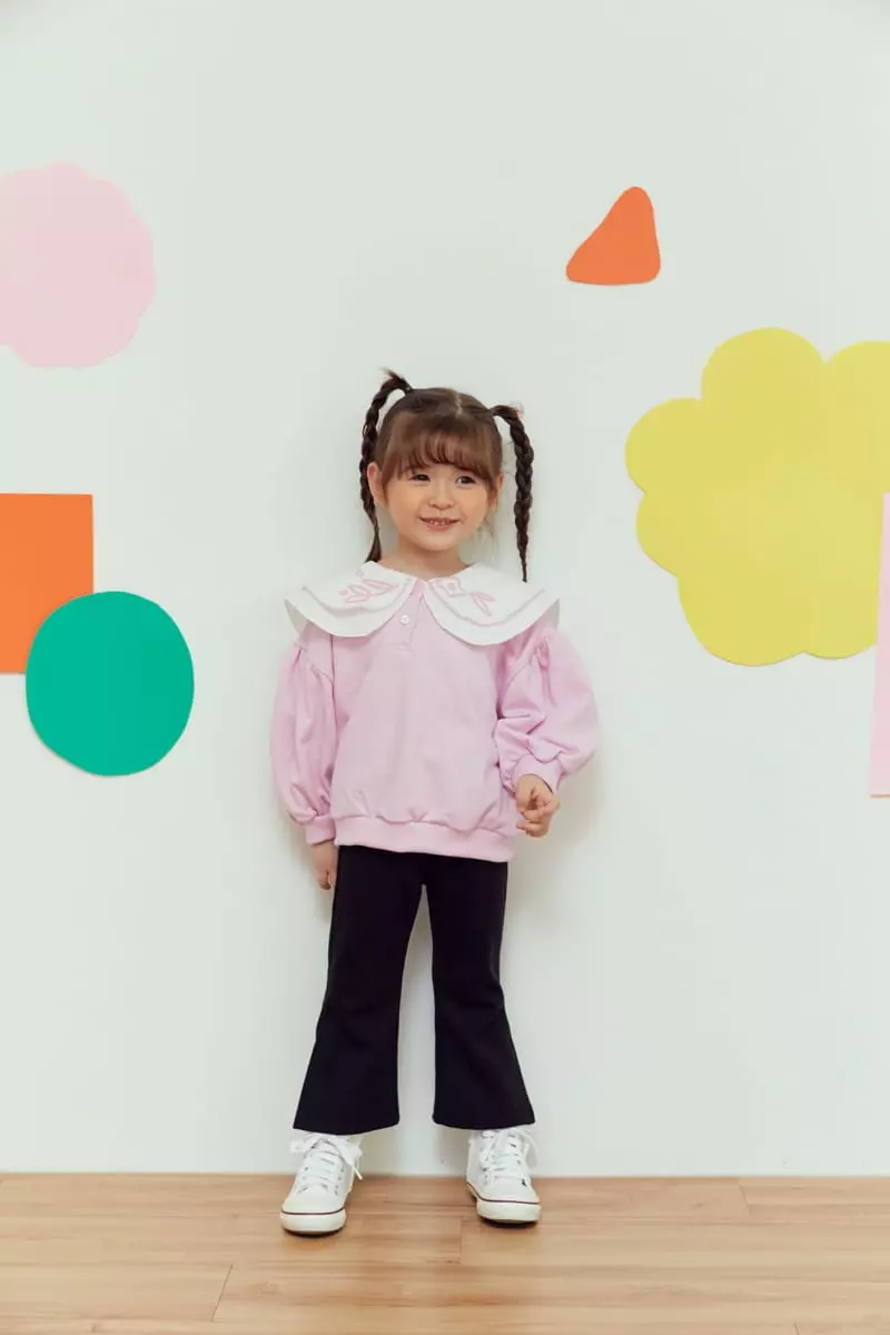 Miniature - Korean Children Fashion - #Kfashion4kids - Patch Bootscut Pants - 9