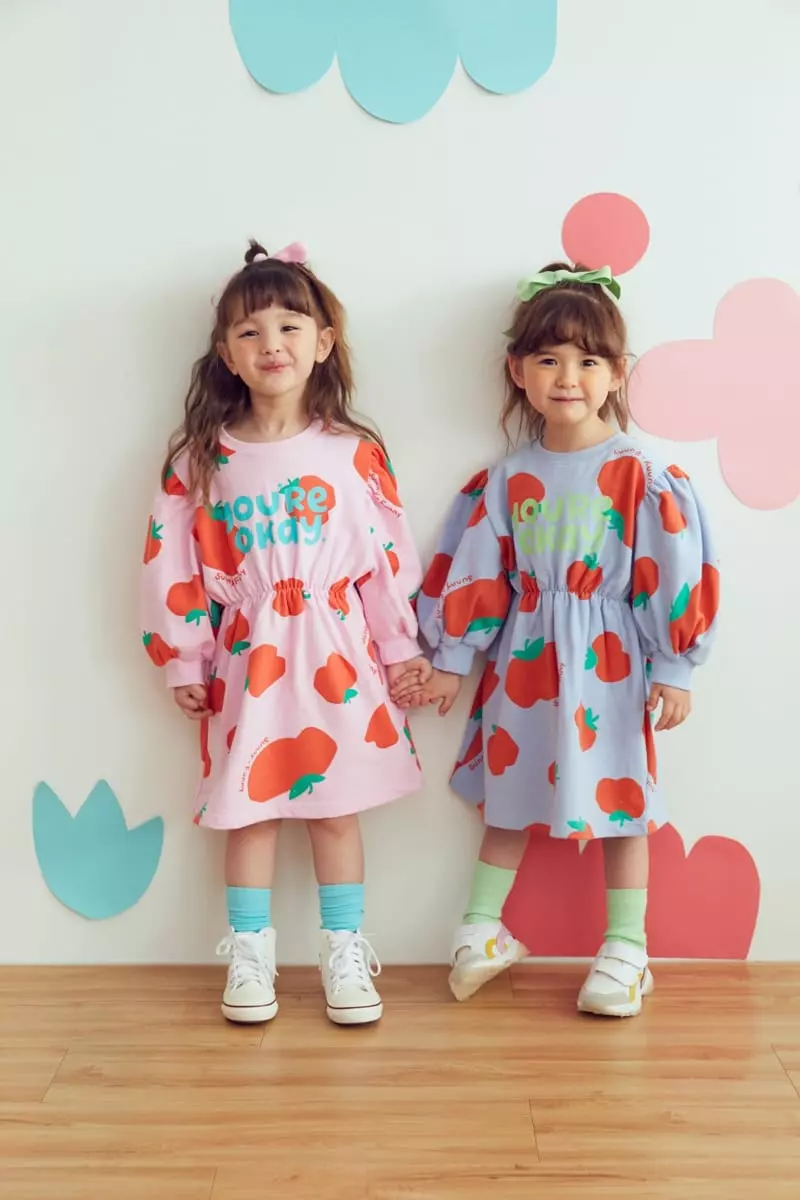 Miniature - Korean Children Fashion - #stylishchildhood - Tomato One-piece - 4