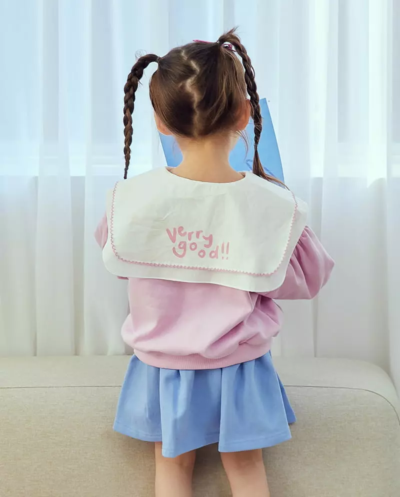 Miniature - Korean Children Fashion - #childrensboutique - Double Collar Sweatshirt