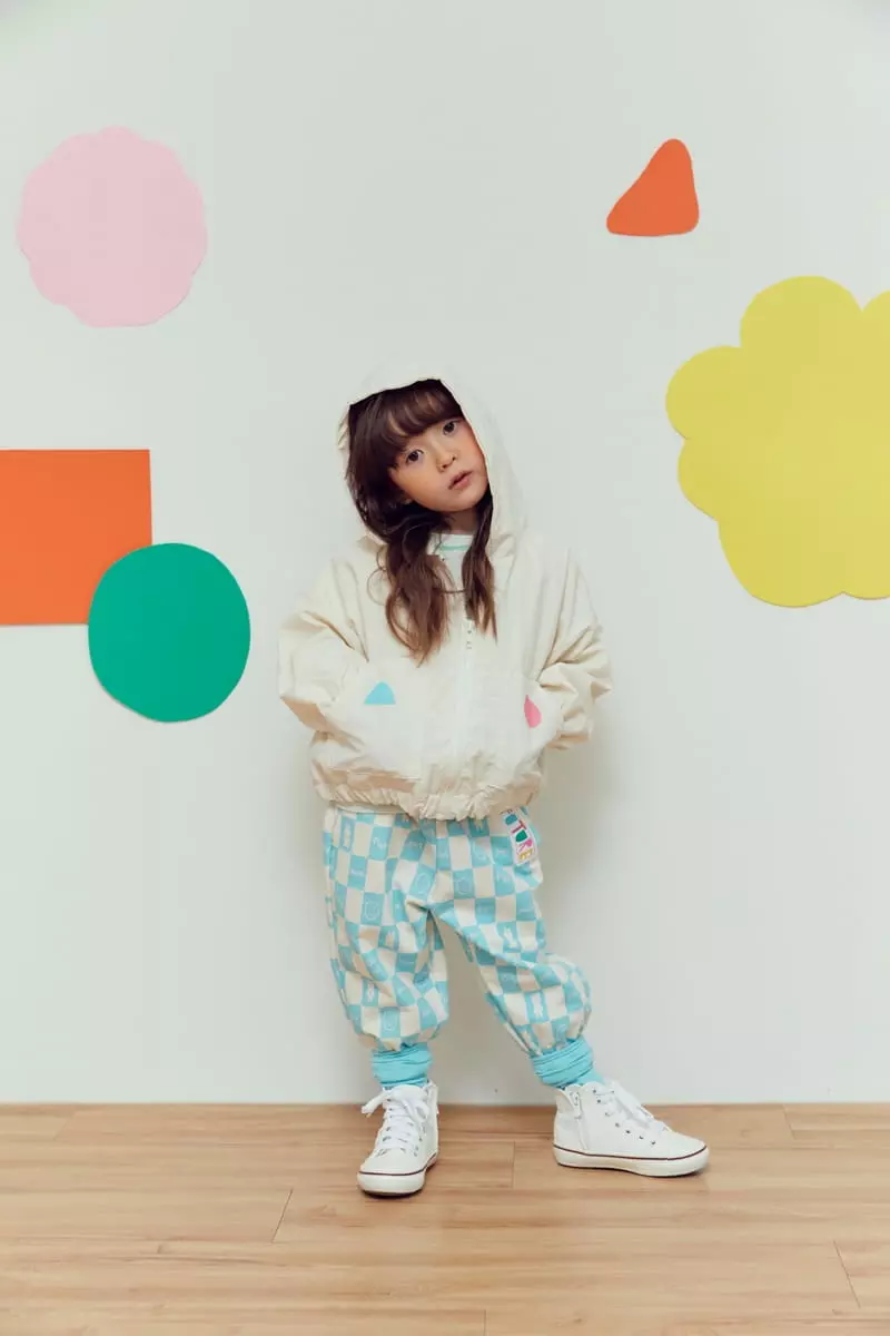 Miniature - Korean Children Fashion - #designkidswear - Check Jogger Pants - 2