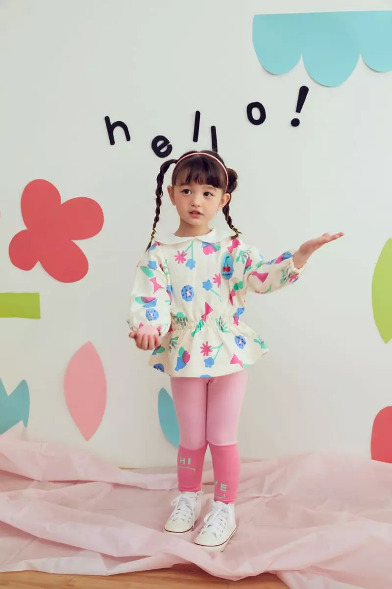 Miniature - Korean Children Fashion - #discoveringself - Hi Bye Leggings - 5