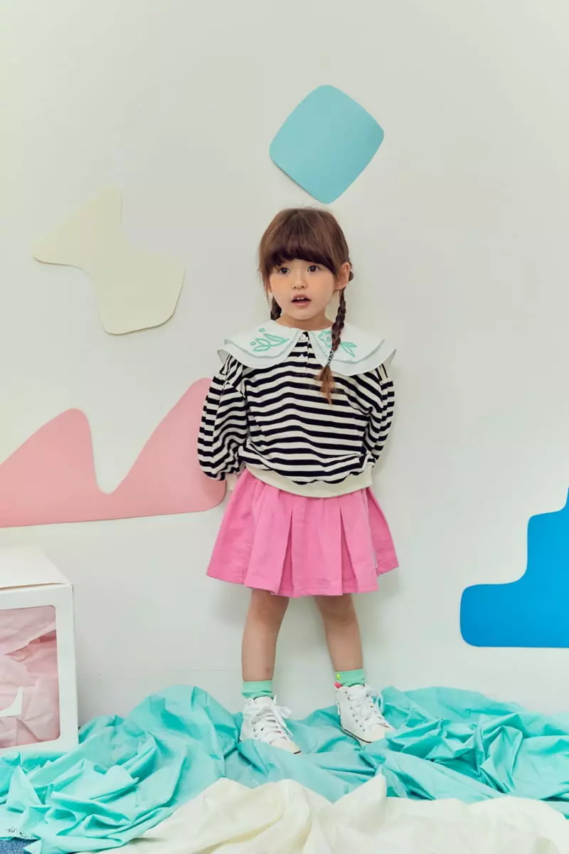 Miniature - Korean Children Fashion - #kidzfashiontrend - Miniature Lime Skirt - 6