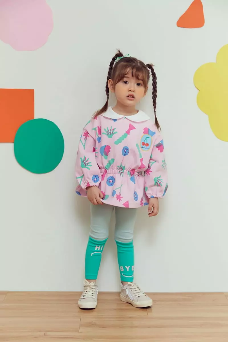 Miniature - Korean Children Fashion - #kidzfashiontrend - Hi Bye Leggings - 9